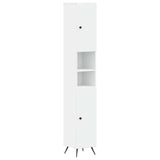 Bathroom Cabinet with Open Shelf BREDA White 30 x 31 x 190 cm 897475