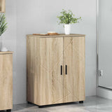 Bathroom Cabinet with Storage Sonoma Oak 60 x 35 x 80 cm 883306