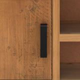 TV Cabinet Brown 90x30x40 cm Solid Pinewood 349915