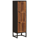 Highboard 35 x 30 x 120 cm Solid Mango Wood and Engineered Wood 42020091
