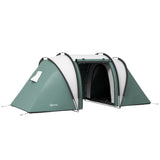 Camping Tent with 2 Bedrooms and Living Area, 3000mm Waterproof Family Tent, for Fishing Hiking T3398P349023