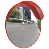 Convex Traffic Mirror PC Plastic Orange 60 cm Outdoor 141681