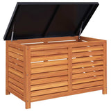 Garden Storage Box 90x48x55 cm Solid Wood Eucalyptus 367839