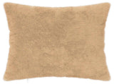 Cushion Cover 6 pcs HEERLEN Cream 80 x 80 cm Faux Rabbit Fur 913784