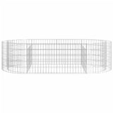 Gabion Raised Bed Galvanised Iron 200x100x50 cm 152040