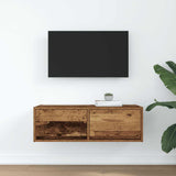 TV Cabinet Old Wood 80x31x25.5 cm Engineered Wood 861522
