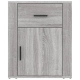 ZNTS Bedside Cabinet Grey Sonoma 50x36x60 cm Engineered Wood 816726