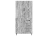 Cabinet Set 2 pcs Grey Sonoma 66 x 34.5 x 89.5 cm 3416661