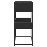Console Table Black 90x35x80 cm Engineered Wood 849169