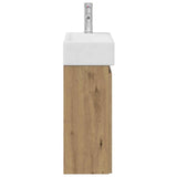 Bathroom Vanity Unit with Tap Artisan Oak 45.5 x 22.5 x 84 cm 889520
