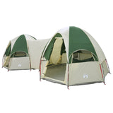 Family Tent with Rainfly Water-resistant 14-Person Green 42042242