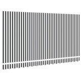 Awning Replacement Fabric Anthracite and White 4 x 2 m 42000473
