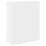 Hanging Cabinet White 80 x 31 x 100 cm Engineered Wood 884362