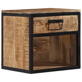 Bedside Cabinet 40x35x40 cm Solid Wood Mango 358913