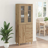 Highboard Artisan Oak 69.5 x 34 x 180 cm Engineered Wood 3415998