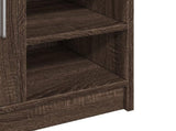 Sink Cabinet Brown Oak 63x29x55 cm Engineered Wood 848135
