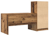Desk with Drawer 2 pcs Old Wood 3337375