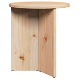 Coffee Table 2 pcs Natural Solid Pine wood 873550