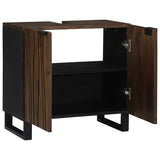 Bathroom Sink Cabinet Walnut 62 x 33 x 58 cm Engineered wood 4018027
