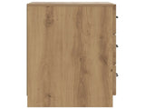 Bedside Cabinet Artisan Oak 43 x 41 x 63.5 cm Engineered Wood 895714