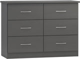 ZNTS Nevada 6 Drawer Chest 100-102-150