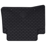 Car Mat 4 pcs Black suitable for Toyota COROLLA 2019- Rubber 42029093