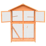 Bird Cage Solid Pine & Fir Wood 125.5x59.5x164 cm 170638