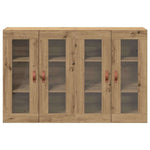 Wall Mounted Cabinet 2 pcs Artisan oak 69.5 x 34 x 90 cm 3334300