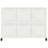 Sideboard White 100.5x39x72 cm Steel 846745