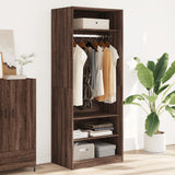 Wardrobe Brown Oak 80x50x200 cm Engineered Wood 3307699