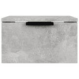 Wall-mounted Bedside Cabinets 2 pcs Concrete Grey 34x30x20 cm 811385