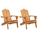 Garden Adirondack Chairs 2 pcs Solid Wood Acacia 3145014