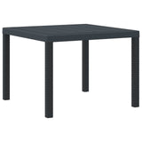 Garden Dining Set 5 pcs Anthracite Polypropylene 3378533