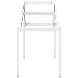 Kids' Bed Roof White 213x95.5x144.5 cm Solid Wood Pine 846935