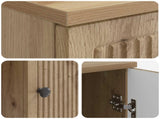Desk Artisan Oak Engineered Wood 142.5 x 50 x 75 cm 3414575