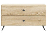 Bedside Cabinet Sonoma Oak 62 x 34.5 x 47.5 cm Engineered Wood 895467
