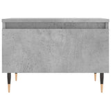 Coffee Tables 2 pcs Concrete Grey 50x46x35 cm Engineered Wood 830853
