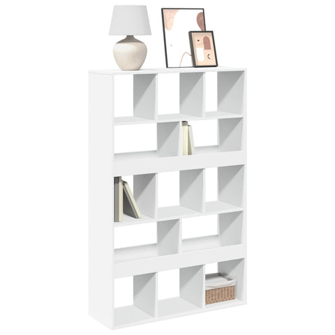 Bookcase White 100x33x156.5 cm Engineered Wood 3309366