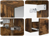 Bathroom Furniture Set 5 pcs Smoked Oak 3406795