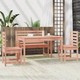 4 Piece Garden Dining Set Solid Wood Douglas 3154694