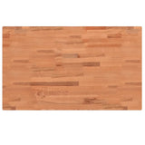 Bathroom Countertop 100x60x4 cm Solid Wood Beech 356008