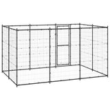 Outdoor Dog Kennel Steel 7.26 m 3082298