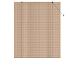 Roller Blind Brown 130 x 220 cm Bamboo 42039709