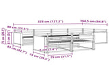 Outdoor Sofa Set 7 pcs Natural 3383472