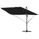 Umbrella Black 351 x 250 x 260 cm Polyester and Aluminium 42003347