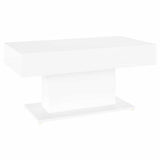 Coffee Table White 96x50x45 cm Engineered Wood 806831