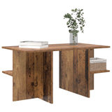 Coffee Table Old Wood 87 x 50 x 45 cm Engineered Wood 8001061