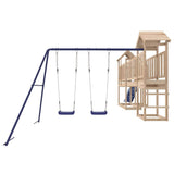 Outdoor Playset Natural wood Solid pine wood Large Seats Many 3155849