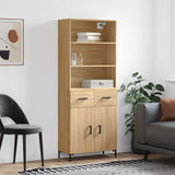 Highboard Sonoma Oak 69.5x34x180 cm Engineered Wood 3200516