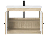 Bathroom Furniture Set Sonoma Oak 56 x 37.5 x 81 cm 3404126
